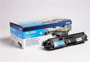 Brother Original Toner TN-326C, cyan, 3500S, Brother HL-L8350CDW, DCP-L8400CDN, O